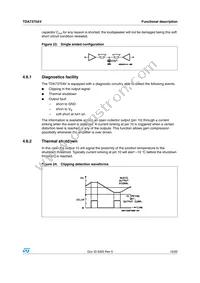 TDA7375AV Datasheet Page 15