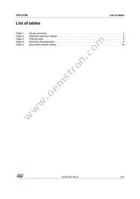 TDA7376B Datasheet Page 3