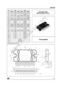 TDA7382 Datasheet Page 9