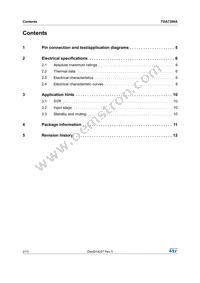 TDA7388A Datasheet Page 2