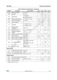 TDA7388A Datasheet Page 7