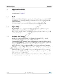 TDA7388A Datasheet Page 10