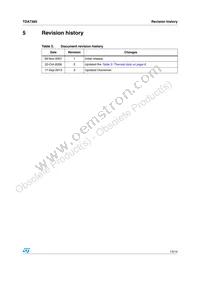 TDA7389 Datasheet Page 13