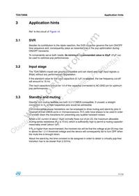 TDA7389A Datasheet Page 11