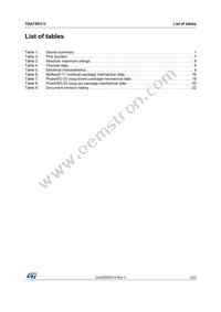 TDA7391LVPDU Datasheet Page 3