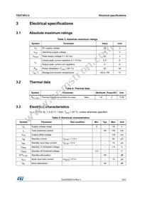 TDA7391LVPDU Datasheet Page 9