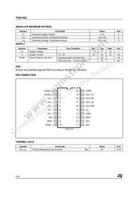 TDA7403DTR Datasheet Page 2