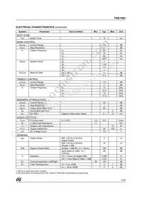 TDA7403DTR Datasheet Page 5