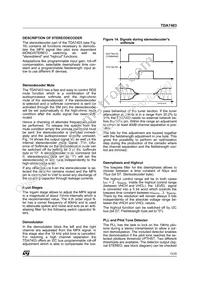 TDA7403DTR Datasheet Page 13