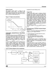 TDA7403DTR Datasheet Page 15