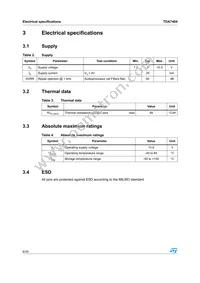 TDA7404DTR Datasheet Page 8