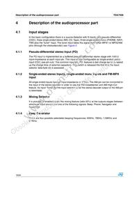TDA7406TR Datasheet Page 16