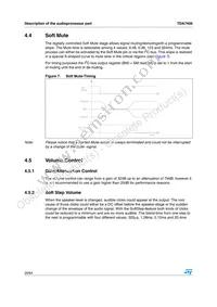 TDA7406TR Datasheet Page 20