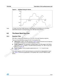 TDA7406TR Datasheet Page 21