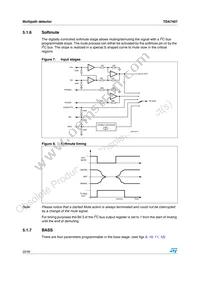 TDA7407TR Datasheet Page 22