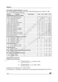 TDA7411TR Datasheet Page 18