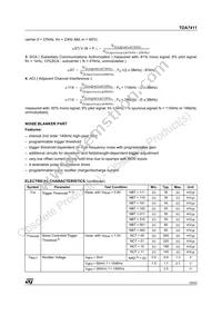 TDA7411TR Datasheet Page 19