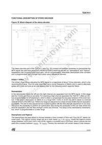 TDA7411TR Datasheet Page 23