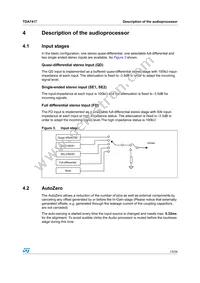 TDA7417 Datasheet Page 13