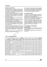 TDA7427AD1TR Datasheet Page 6