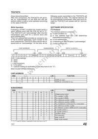 TDA7427AD1TR Datasheet Page 12