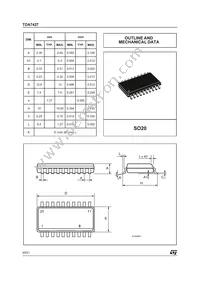 TDA7427D Datasheet Page 20