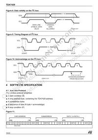 TDA7429T Datasheet Page 10