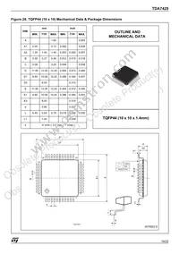 TDA7429T Datasheet Page 19