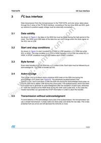 TDA7437N Datasheet Page 13