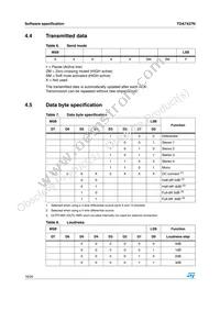 TDA7437N Datasheet Page 16