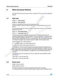 TDA7437N Datasheet Page 22