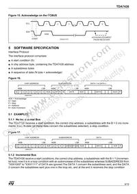 TDA7438D013TR Datasheet Page 9