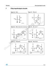 TDA7439 Datasheet Page 19