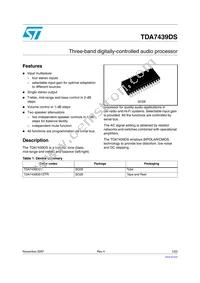 TDA7439DS Cover
