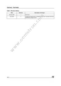 TDA7442D013TR Datasheet Page 16