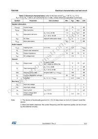 TDA7449 Datasheet Page 5