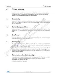 TDA7449 Datasheet Page 9