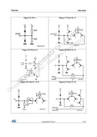 TDA7449 Datasheet Page 17