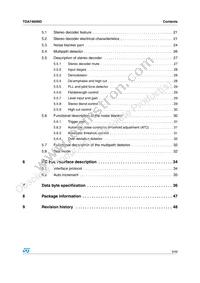 TDA7460NDTR Datasheet Page 3