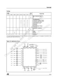 TDA7462D Datasheet Page 23