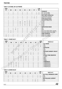 TDA746913TR Datasheet Page 6