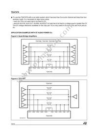 TDA7476013TR Datasheet Page 16