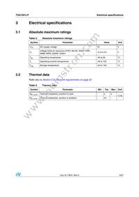 TDA7491LP Datasheet Page 9