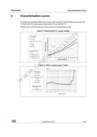 TDA7491MV Datasheet Page 11
