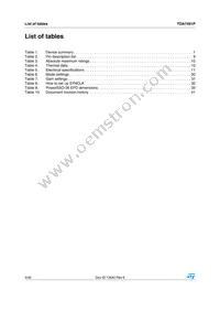 TDA7491P Datasheet Page 4