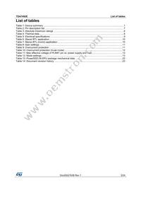 TDA7492ETR Datasheet Page 3