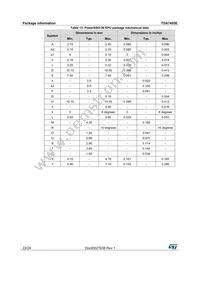 TDA7492ETR Datasheet Page 22