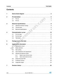 TDA7492MV Datasheet Page 2