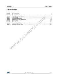 TDA7492MV13TR Datasheet Page 3