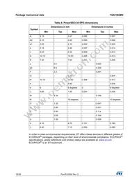 TDA7492MV13TR Datasheet Page 18